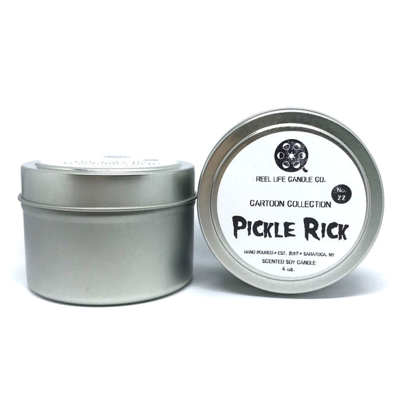 Rick and Morty Pickle Rick Inspired Soy Candles