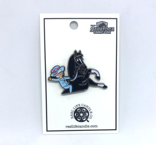 Tina Belcher Bob's Burgers Inspired Enamel Pin