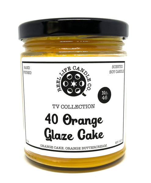 40 Orange Glaze Cake