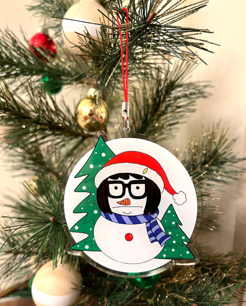 Snowman Tina Ornament