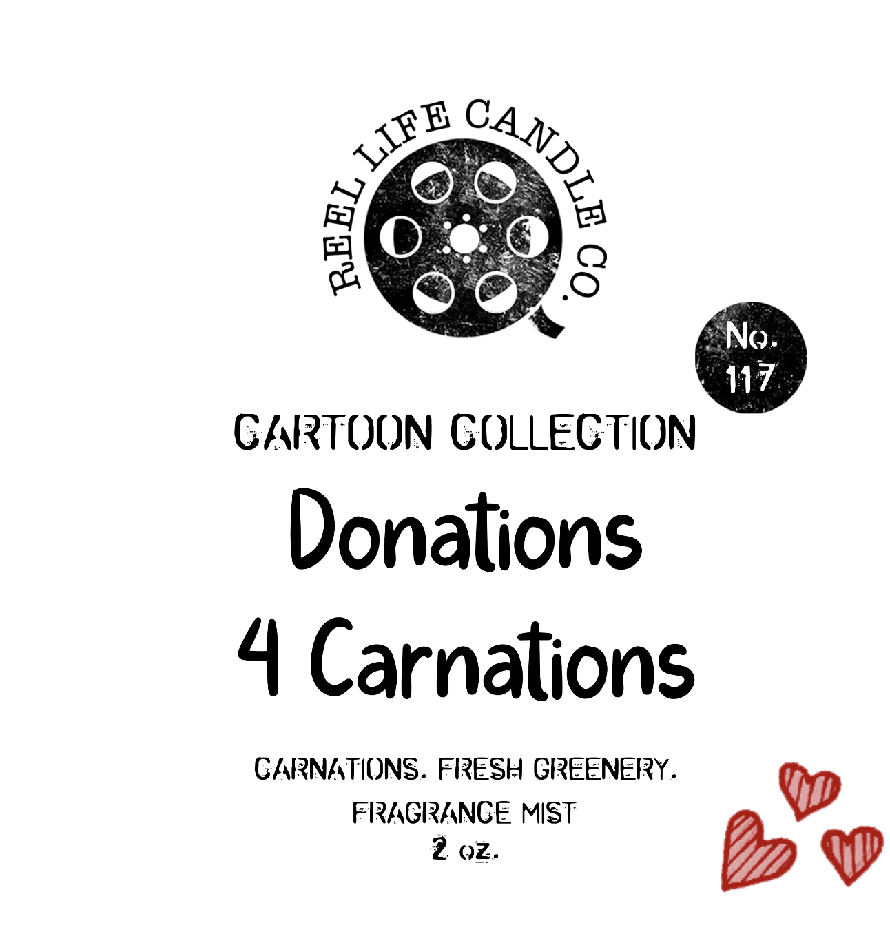 Donations 4 Carnations Fragrance Mist