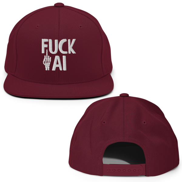 Fuck AI Snapback
