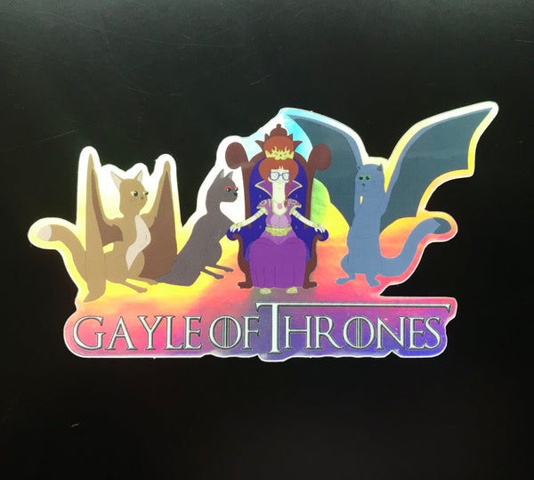 Gayle Of Thrones Sticker