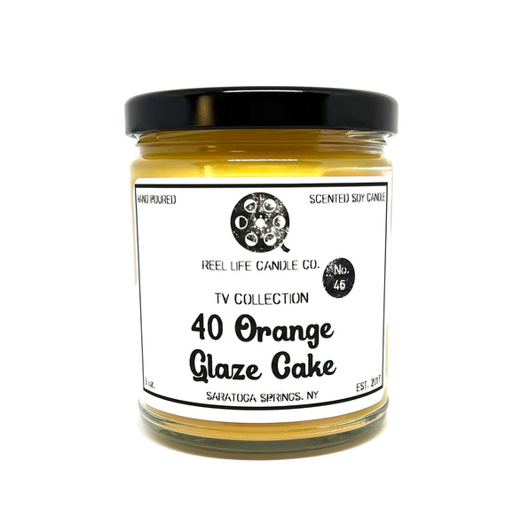 40 Orange Glaze Cake