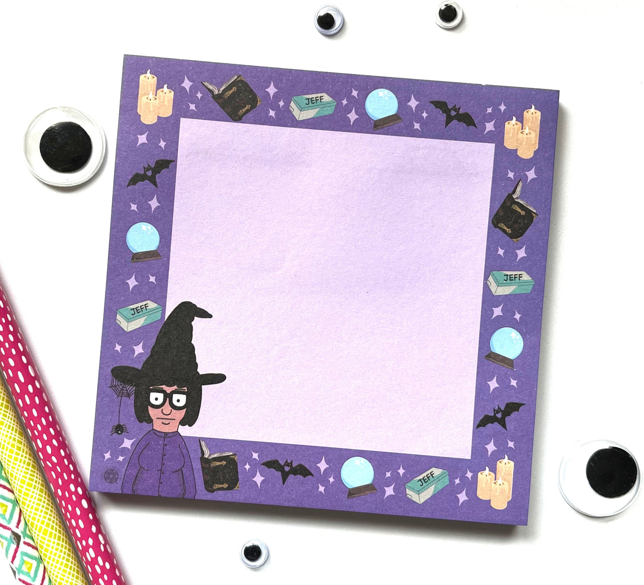 Halloween Tina Notepad