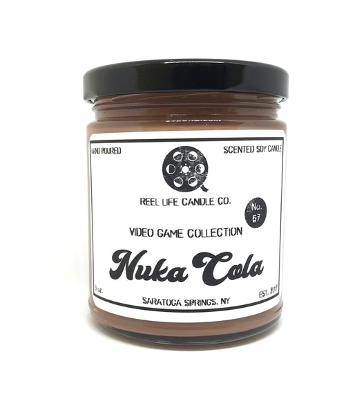 Nuka Cola Fallout Inspired Gamer Soy Candle